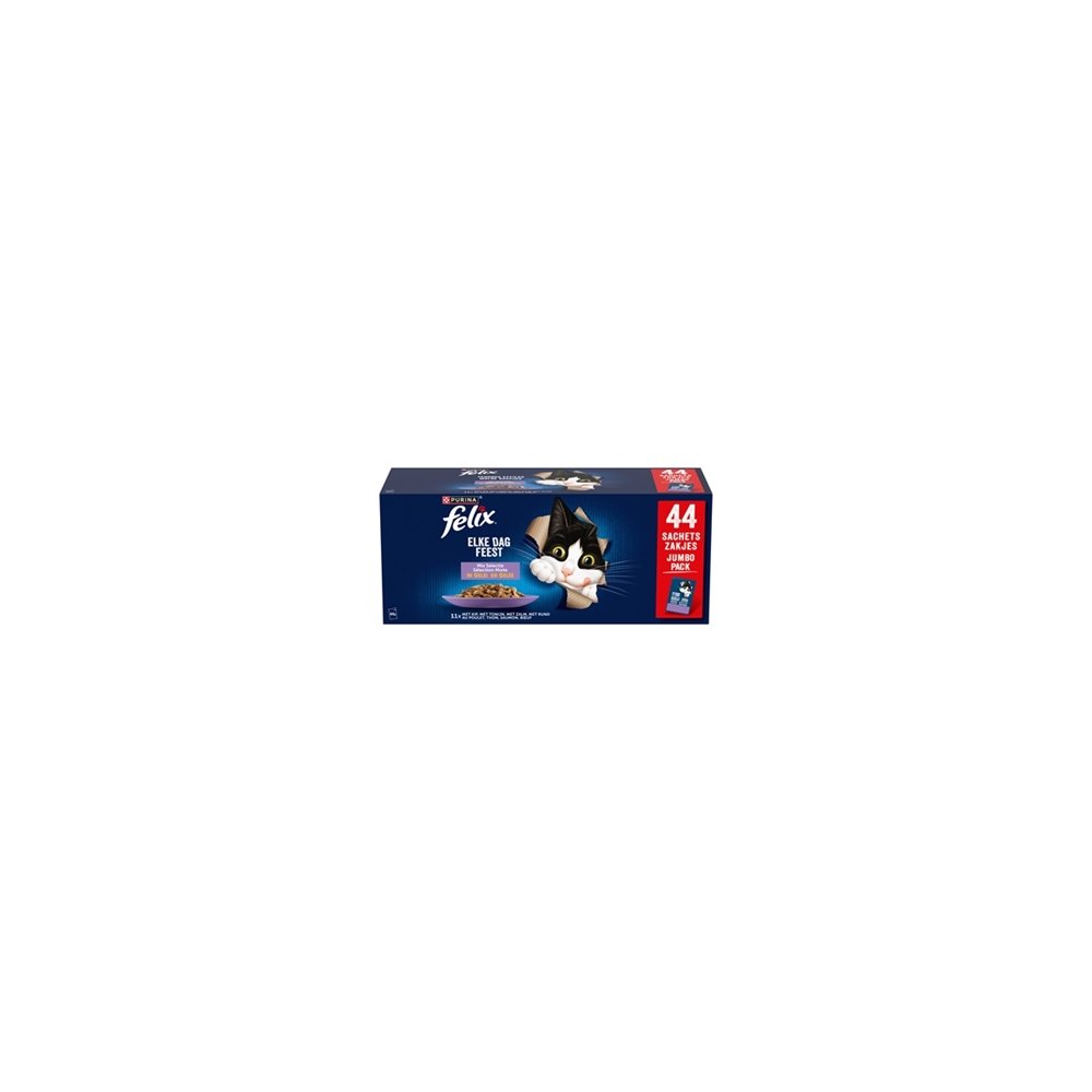 FELIX POUCH EDF MIX BOX 44X85GR