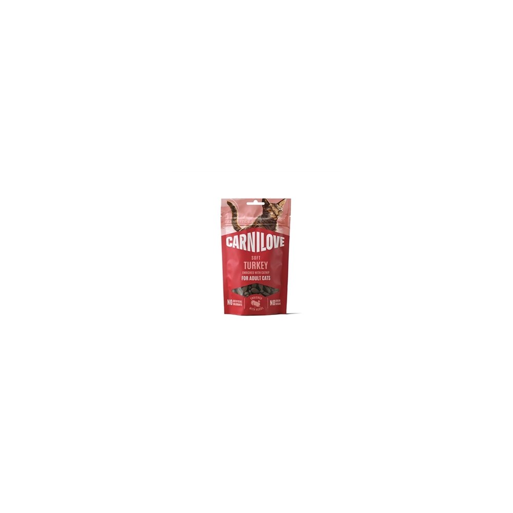 SOFT SNACK TURKEY/CATNIP 50GR