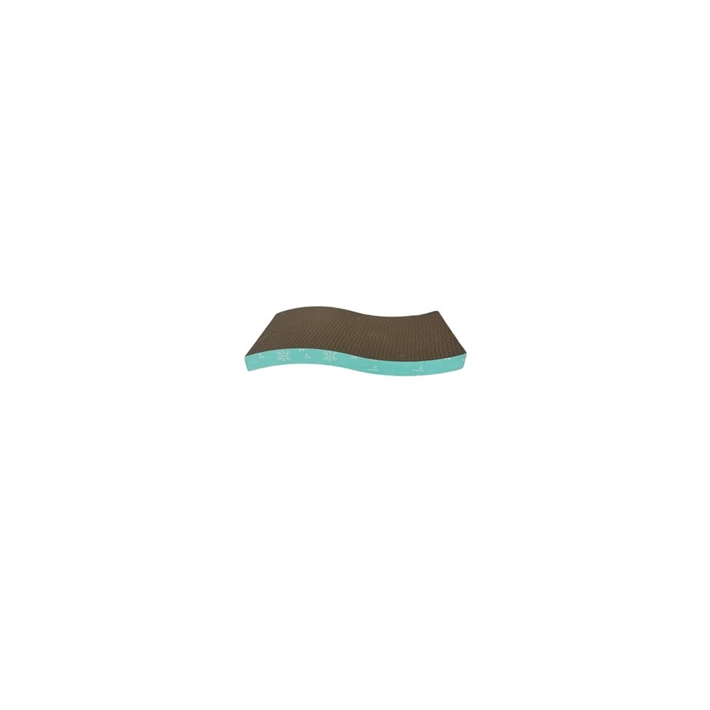 EASYPETS WAVE CAT SCRATCHER TURQ