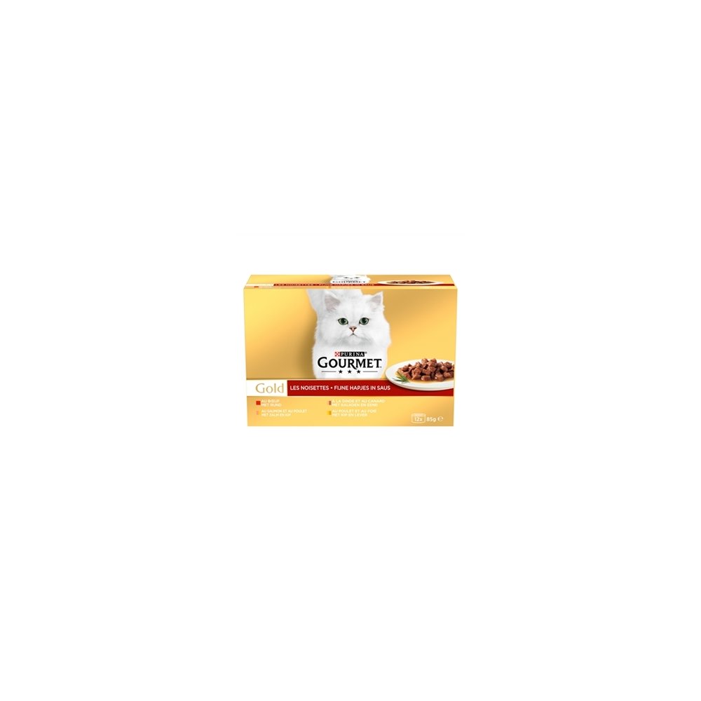 GOURMET 12-P HAPJES 12X85GR