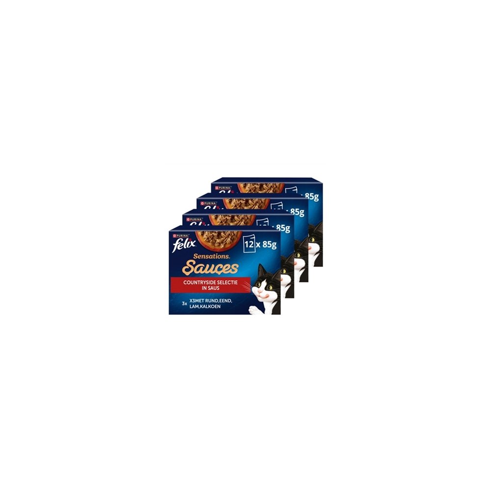 FELIX SENS COUNTRY SAUS 4X12X85GR