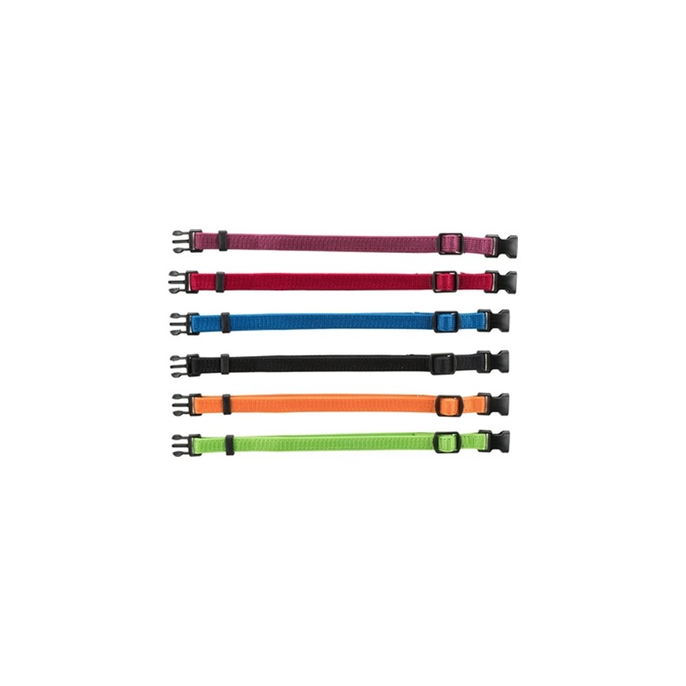 HALSBAND SET PUPPY BONT 17-25CM 6ST