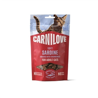 SOFT SNACK SARDINE/STRAWBERRY 50GR