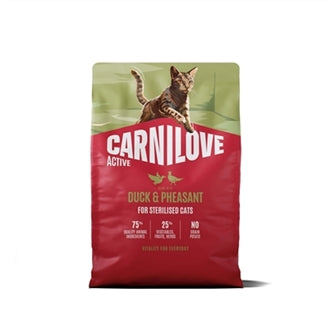 Carnilove ACTIVE STER DUCK/Pheasant 2KG