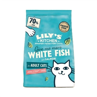 Lily's Kitchen CAT WHITE FISH/SALMON 800GR