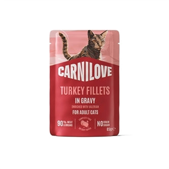 Carnilove POUCH TURKEY GRAVY 24X85GR